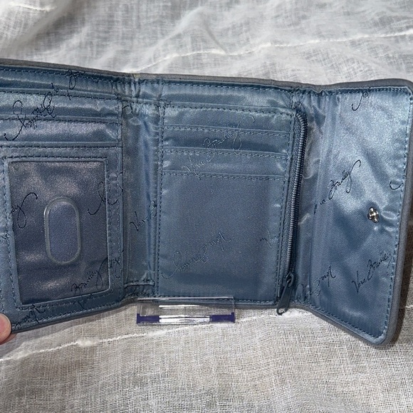 Vera Bradley Nomadic Floral Design Small Euro Tri Fold Wallet Designer NWOT Cond - Picture 5 of 12